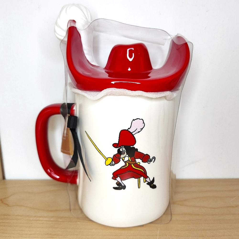 🆕️ Rae Dunn Captain Hook Double Sided Topper Mug